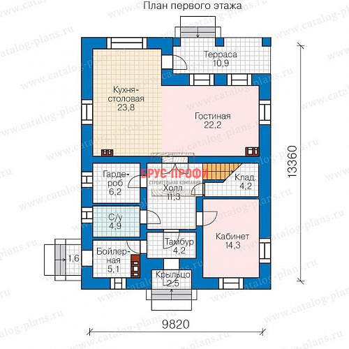 Проект №7. Комбинированный дом 10 на 13,4