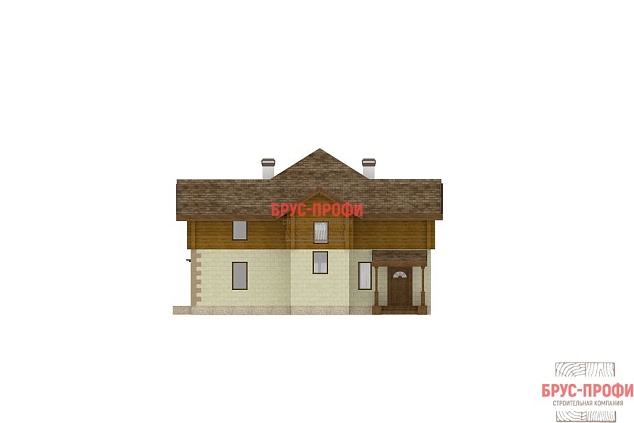 Проект №9. Комбинированный дом 12,5 на 13,2