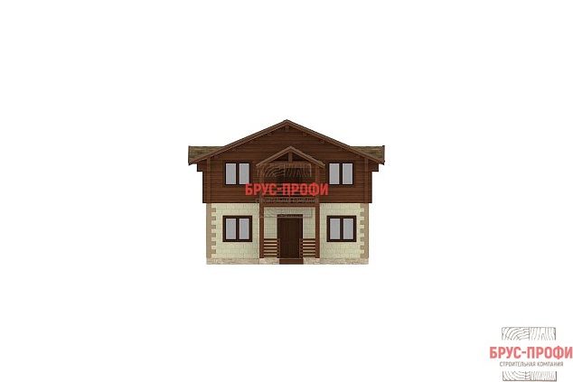 Проект №10. Комбинированный дом 7 на 7