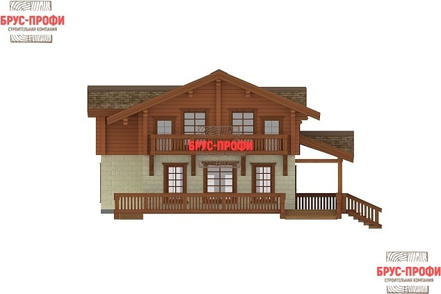 Проект №1. Комбинированный дом 10 на 12,6