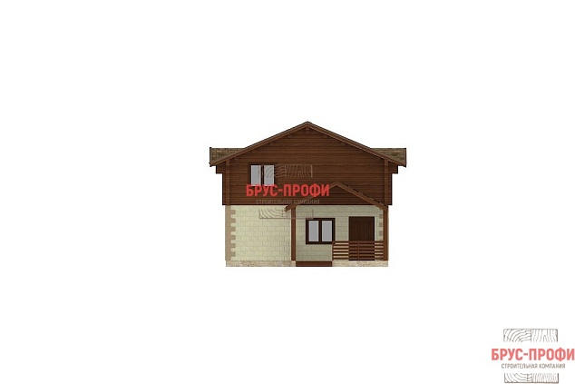 Проект №10. Комбинированный дом 7 на 7