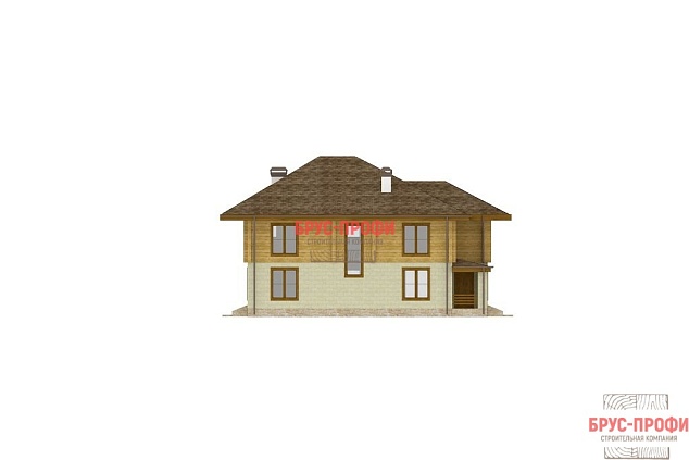 Проект №7. Комбинированный дом 10 на 13,4