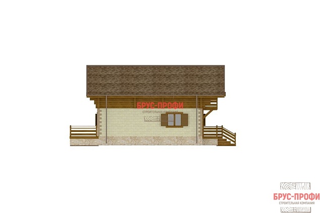 Проект №6. Комбинированный дом 10,3 на 13,7