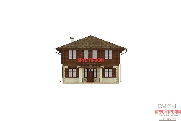 Проект №8. Комбинированный дом 9 на 13