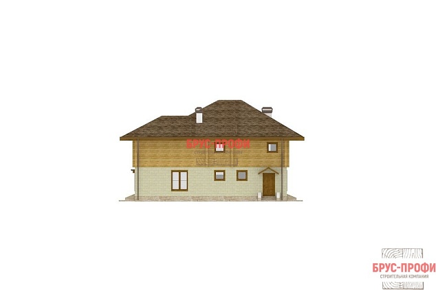 Проект №7. Комбинированный дом 10 на 13,4