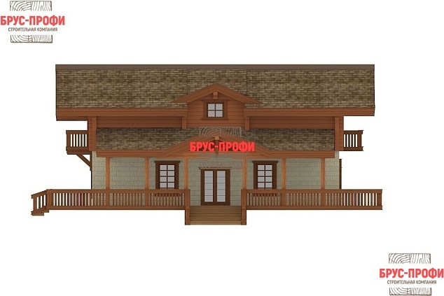 Проект №1. Комбинированный дом 10 на 12,6