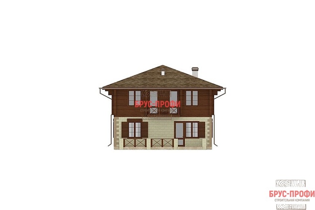 Проект №8. Комбинированный дом 9 на 13