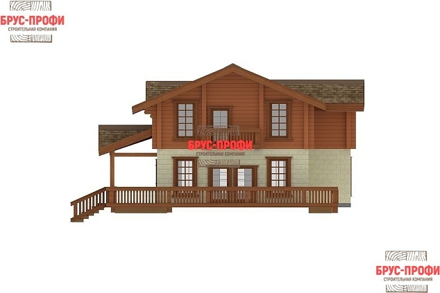 Проект №1. Комбинированный дом 10 на 12,6