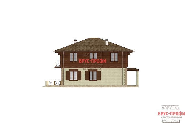 Проект №8. Комбинированный дом 9 на 13