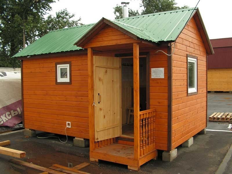 Бани из бруса